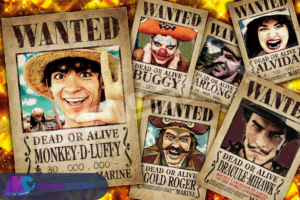 one piece wanted poster
